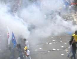 Madımak önünde tehlikeli gerginlik