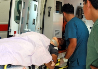 Konya'da trafik kazası: 1 yaralı