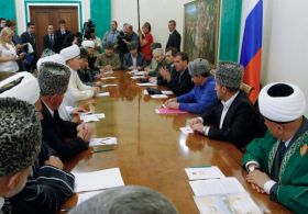 Medvedev müftülerle bir araya geldi