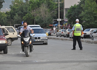 Seydişehir'de polis denetimleri