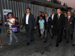 Erdoğan'a 'çok tatlısınız' diye bağırdı!