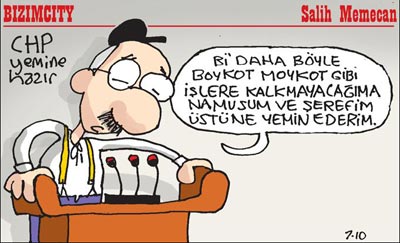 CHP'lileri kızdıracak karikatürü