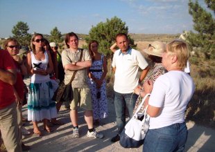 Erozyon sahasını incelediler