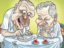 Penguen'den Erdoğan ve Arınç'lı şike kapağı