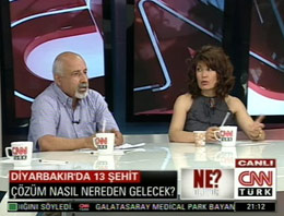 Canlı yayında 'şehit kavgası' çıktı!