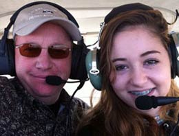 Elif, Amerika'nın en genç pilotu oldu