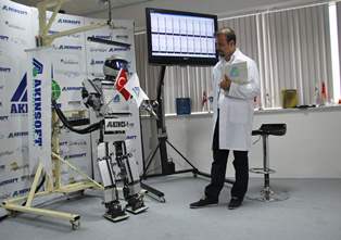 İşte insansı robot AKINCI-1
