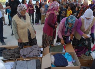 Kayasu’da çocuklar sevindi