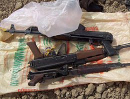 Nuseybin'de bir TIR dolusu silah