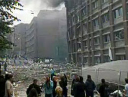 Oslo'daki patlamadan yeni görüntüler