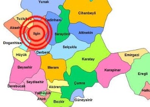 Konya'da can ve mal kaybı yok