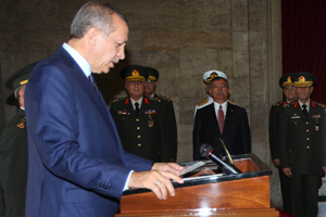 Erdoğan Anıtkabir'deki deftere ne yazdı?