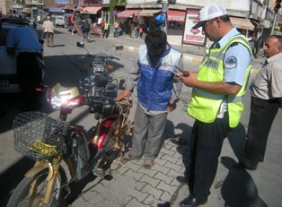 Ereğli'de sürücelere uyarı