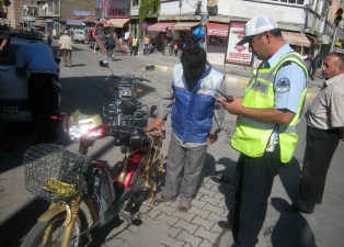 Ereğli'de sürücülere uyarı