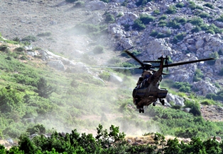 Konya'da skorskyli kurtarma operasyonu