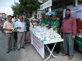 Karapınarlılara 'Somuncu Baba' ekmeği