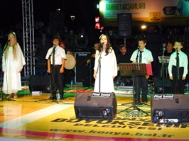Konyalı çocuklar konserde buluştu
