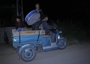 Bunlar da motorize  Ramazan davulcusu