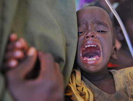 Somali'den dünyaya 'ölüyoruz çığlığı'