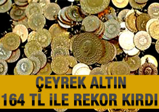 Altın rekora doymuyor!