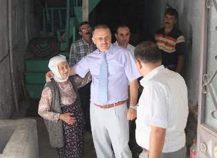 Akşehir'de fakir ailelere ziyaret