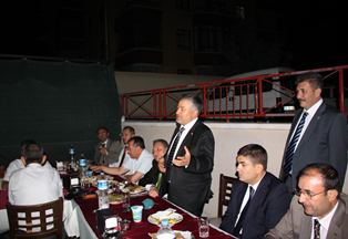 Konyalı bürokratlar iftarda biraraya geldi