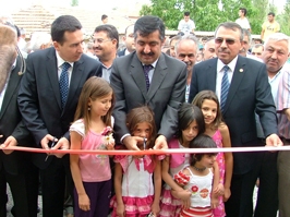 Kulu'da süt sağım ünitesi açıldı