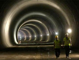 Hızlı tren tünelinde rekor denemesi