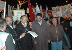 Irak'ta "Savaşa Dur" eylemi