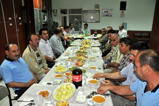 Başkan Oğul, itfaiyecilerle iftarda buluştu