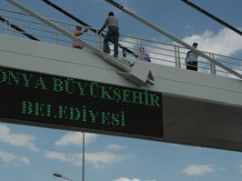 Konya'da işsiz gencin intihar macerası