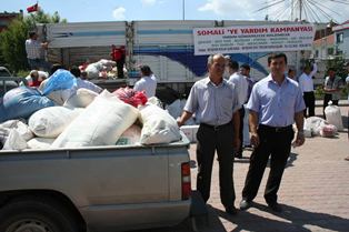 Yetiştirdikleri ürünü Somali'ye gönderiyorlar