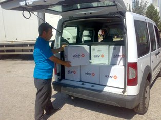 Adese'den 40 aileye Ramazan kumanyası