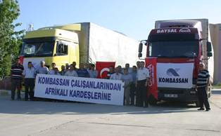 Kombassan'dan Afrikaya yardım