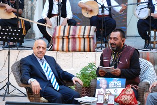 Arslan Meram'da İftar Sofrası'nın konuğuydu