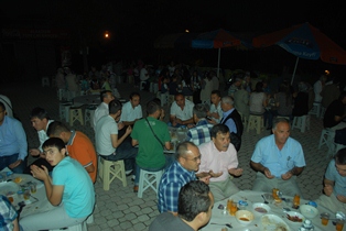 Nogaylı Türkler, Alaeddin’de iftar açtı