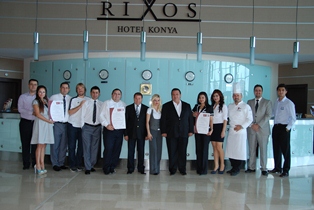 Rixos gıda güvenliği sertifikası aldı