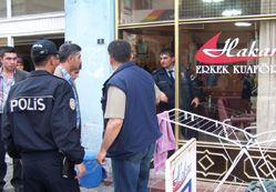 Beyşehir'de işyeri kurşunlandı