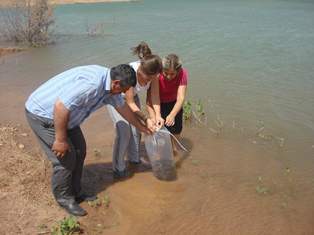 Yenidoğan Göleti'nde avlanma yasak