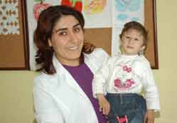 6 yaşında mikrosefali hastası