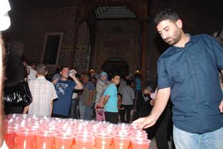 3 camide şerbet ikram edildi