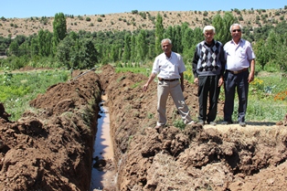 Kayasaray ve İvriz'de damla sulama ihalesi