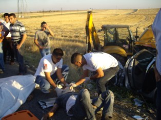 Kulu'da trafik kazası: 2 ölü 3 yaralı