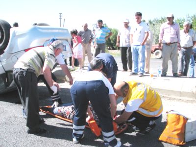 Ilgın'da trafik kazası: 5 yaralı