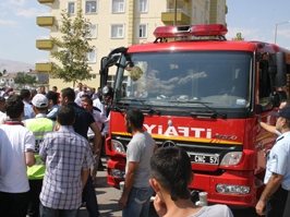 İtfaiye aracının çarptığı çocuk öldü