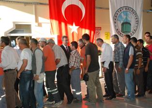 Konya belediyeleri bayramlaştı