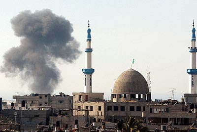 İsrail'den Gazze'ye hava saldırısı