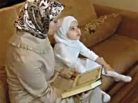 Daha 3 yaşında hafız!