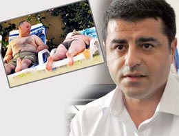 BDP'li Demirtaş'tan tuhaf kınama