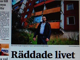 İsveç kahraman Türkü konuşuyor